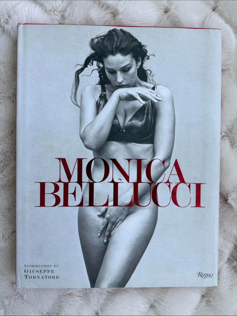 Monica Bellucci Hardcover 2010 Tornatore Rizzoli Art Photography Book